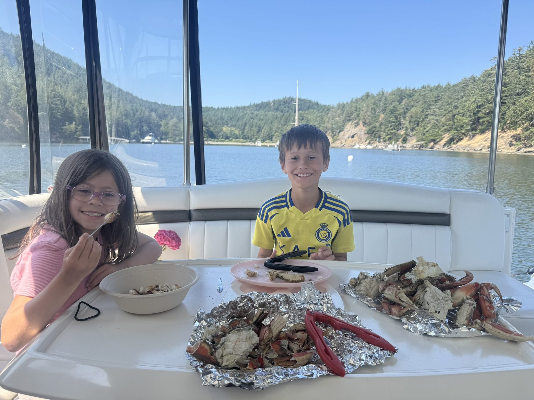 Summer 2026 family boat trip photo