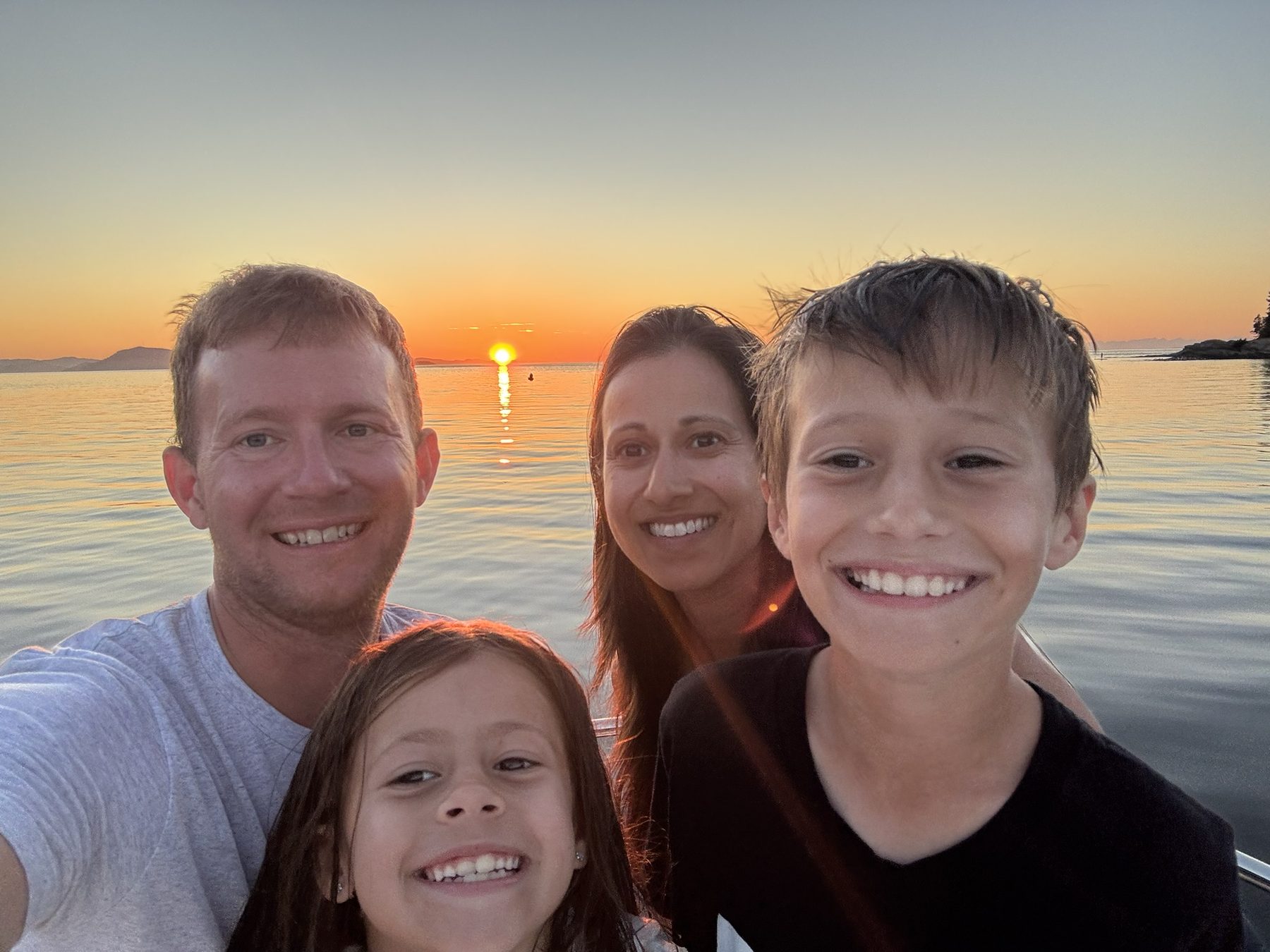 Summer 2026 family boat trip photo