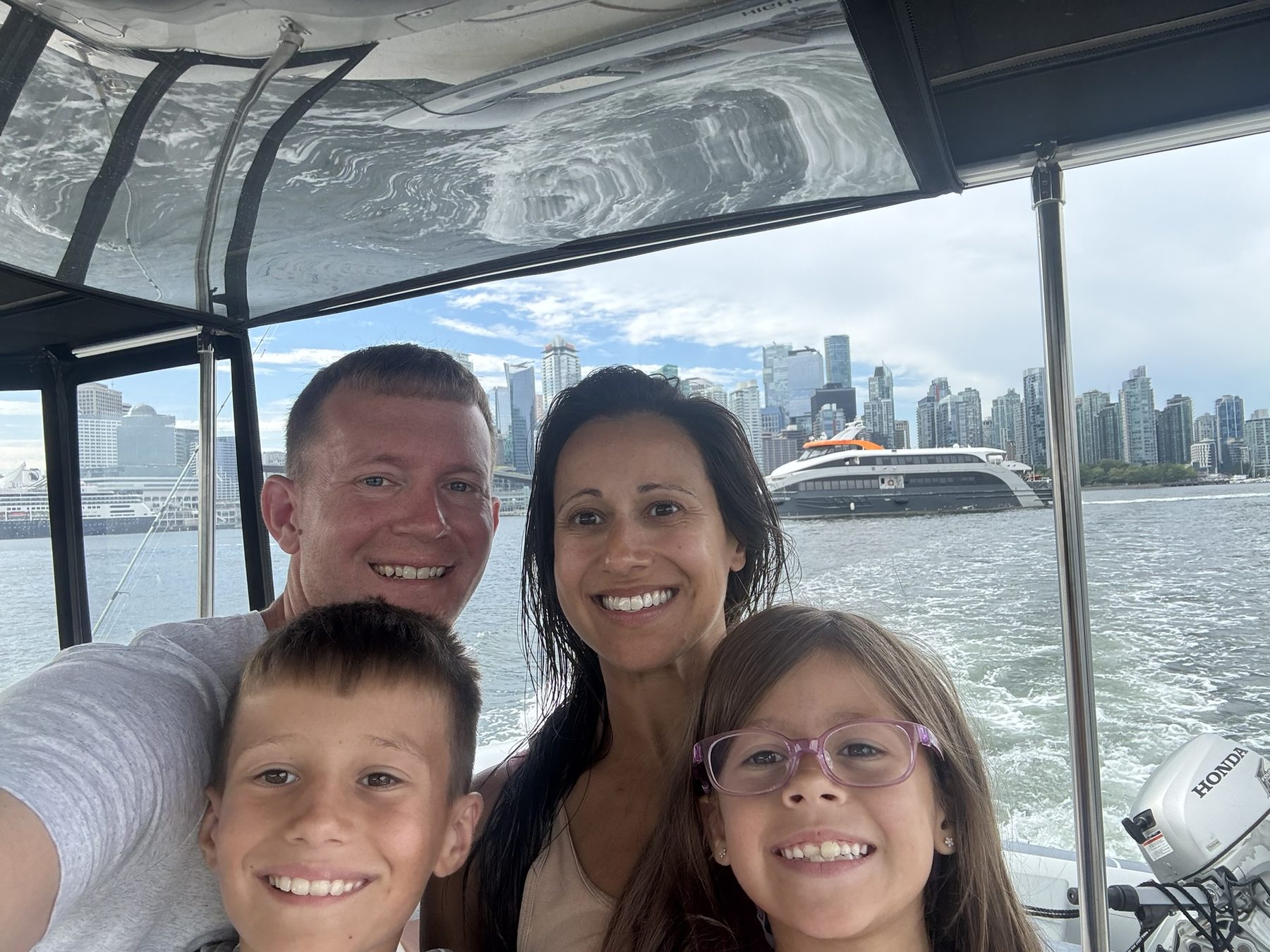 Summer 2026 family boat trip photo