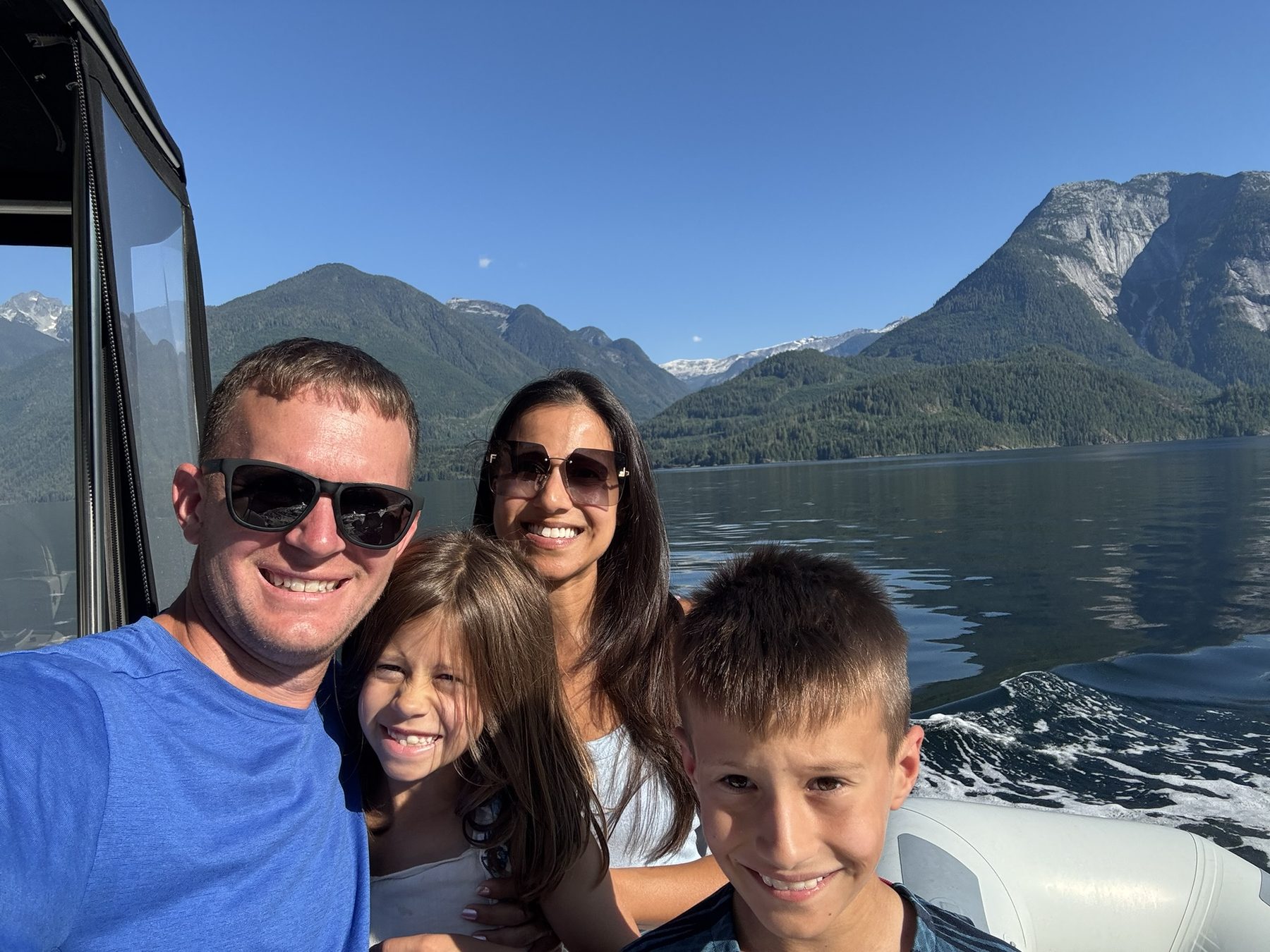 Summer 2026 family boat trip photo