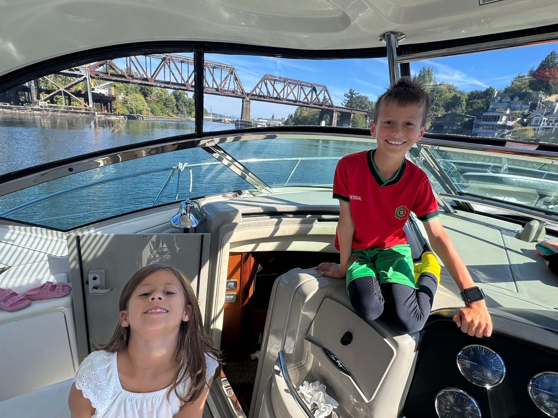 Summer 2026 family boat trip photo